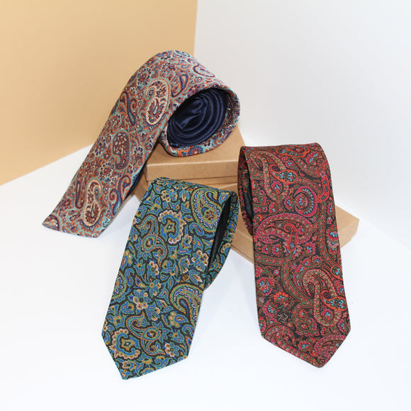 Buta Paisley Tie