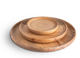 Handmade Medium Beech Wooden Plate